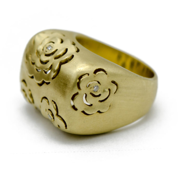Camellia Flower Ring - Picture 4 of 5